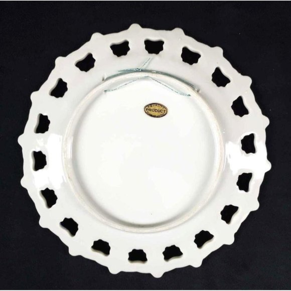 The Lords Prayer Porcelain Japan Commemorative Plate Vintage Circa 1950s - Picture 5 of 9